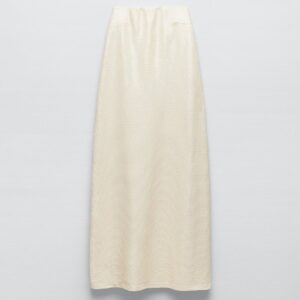 SEQUINNED KNIT DRESS