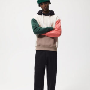 COLOUR BLOCK HOODIE