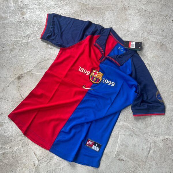 FC Barcelona 1899–1999 Centenary Retro Jersey – Jeece & Zaffre
