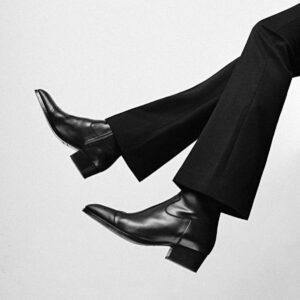 Classic Black Leather Boots